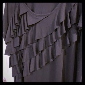 NWOT black dressy shirt